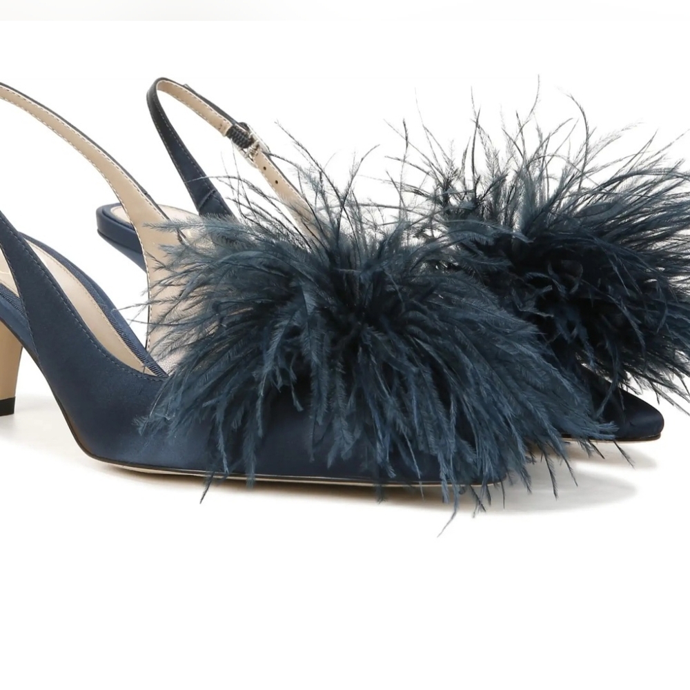 Sam Edelman Bianka Feather Slingback Pump